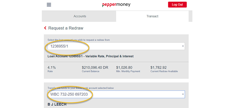 pepper money home loan login